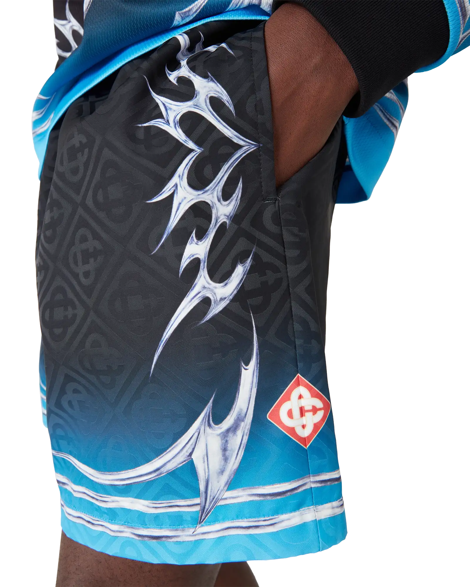 Blades Jacquard Swim Shorts
