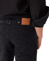 Denim Monogram Straight Leg Jeans