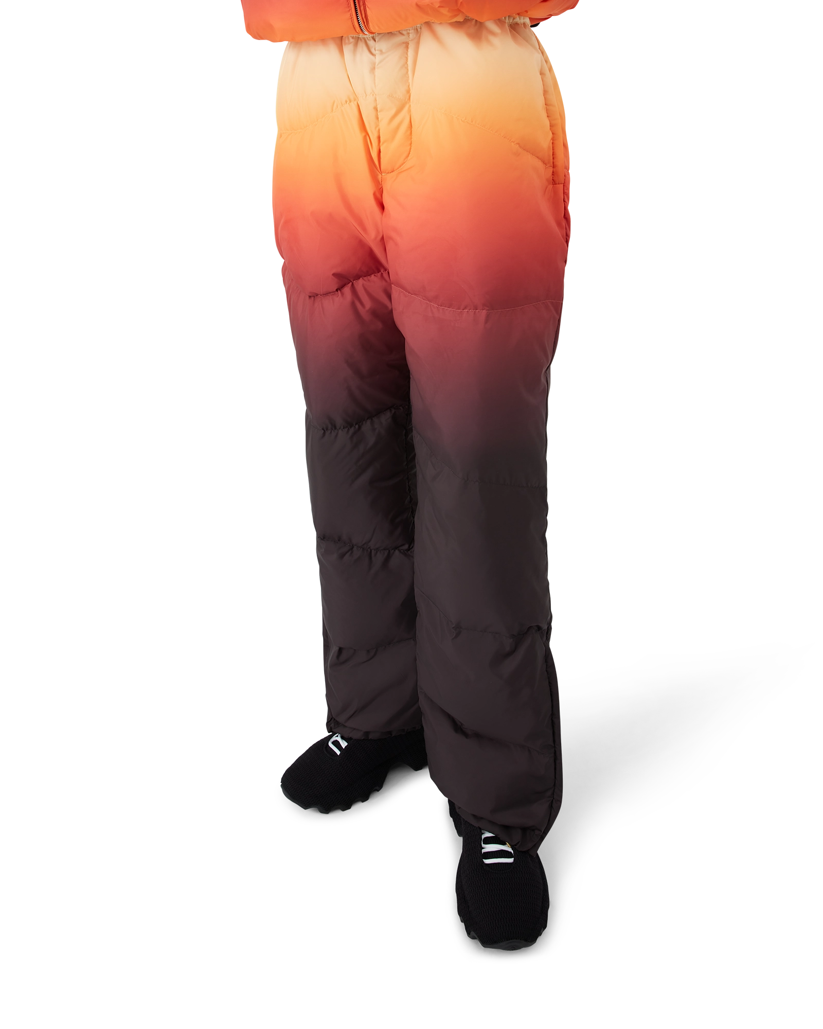 Gradient Nylon Down Padded Trousers