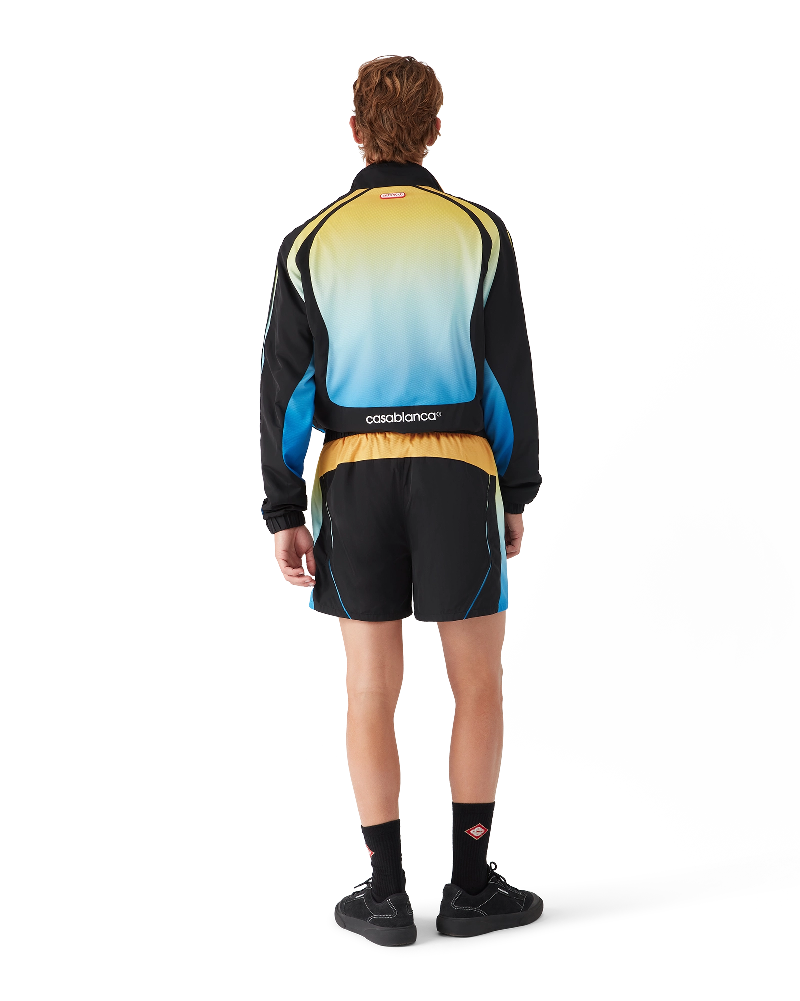 Gradient Football Shorts