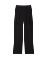 Wool Tailoring Pleated Trousers