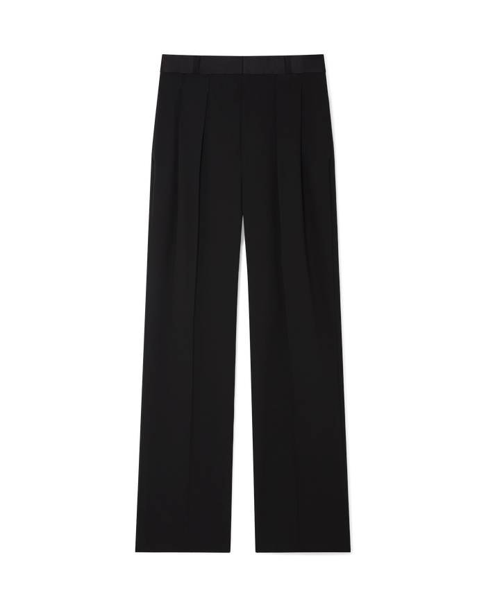 Wool Tailoring Pleated Trousers