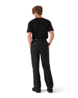 Wool Tailoring Pleated Trousers