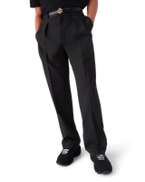 Wool Tailoring Pleated Trousers