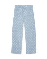 Denim Monogram Relaxed Fit Jeans