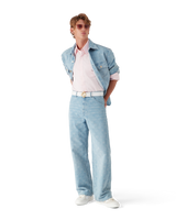 Denim Monogram Relaxed Fit Jeans