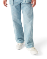 Denim Monogram Relaxed Fit Jeans