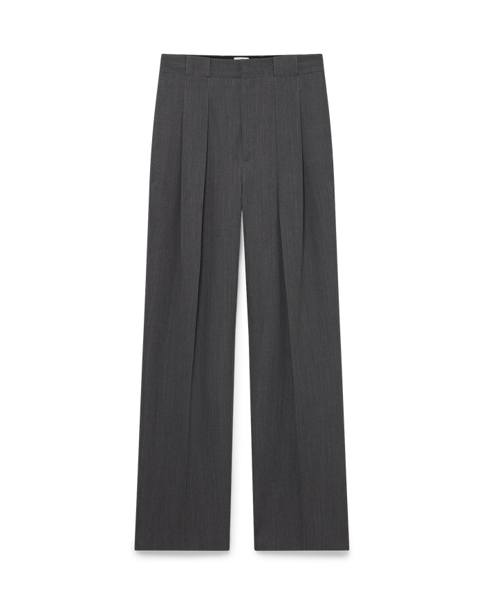 Wool Tailoring Belt Loop Trousers
