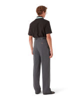 Wool Tailoring Belt Loop Trousers