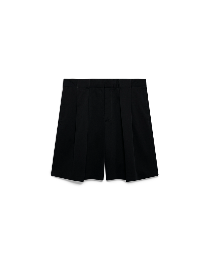 Cotton Tailored Belt Loop Shorts