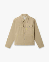 Beige Desert Canvas Denim Jacket