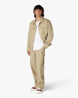 Beige Desert Canvas Denim Jacket