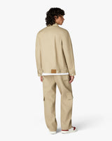 Beige Desert Canvas Denim Jacket