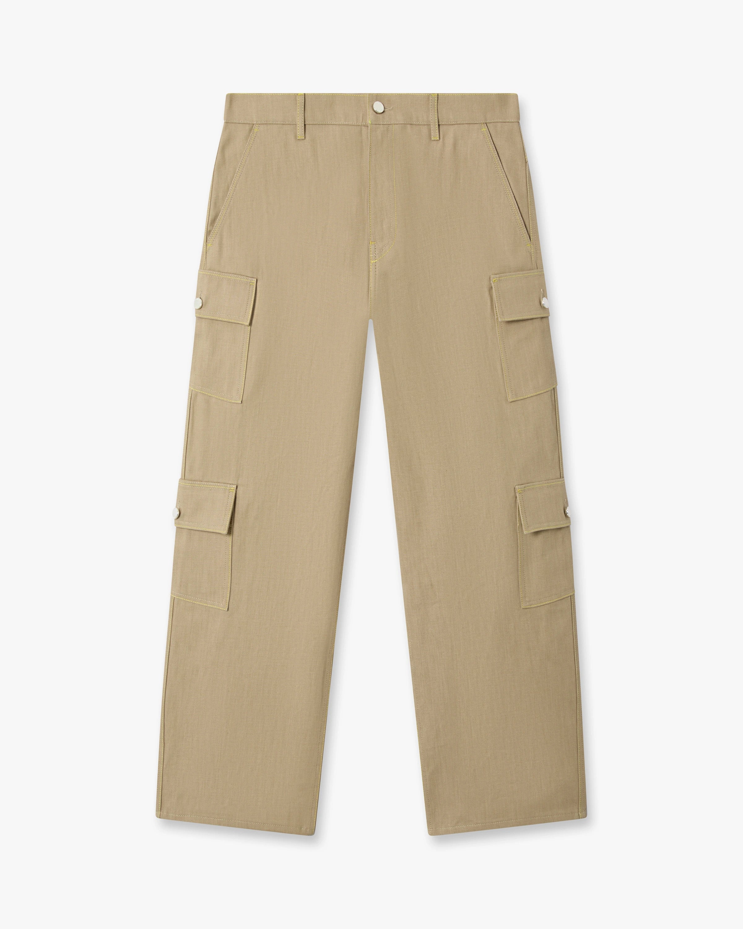 Beige Desert Canvas Denim Jeans