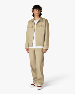 Beige Desert Canvas Denim Jeans