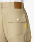 Beige Desert Canvas Denim Jeans