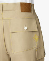 Beige Desert Canvas Denim Jeans