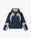 Blue Heatmap Zip-Up Hooded Jacket