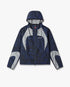 Blue Heatmap Zip-Up Hooded Jacket