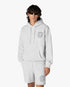 Grey Eveil Ancestral Applique Hooded Sweatshirt