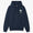 Navy Casa Kaspia New York Club Icon Printed Hooded Sweatshirt