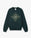 Dark Teal Logo Geometrie Sacree Embroidered Sweatshirt