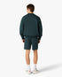 Dark Teal Logo Geometrie Sacree Embroidered Sweatshirt