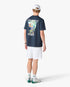 White Casa Kaspia New York Printed Sweatshorts