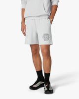 Grey Eveil Ancestral Applique Shorts
