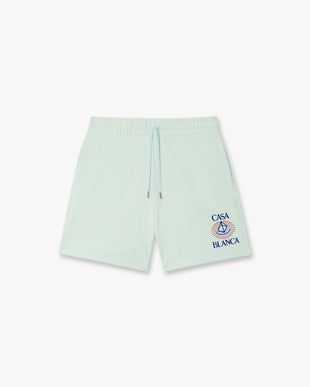 Ice Blue Celestial Pyramid Printed Classic Shorts