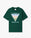 Dark Green Tennis Club Icon Short Sleeve T-Shirt