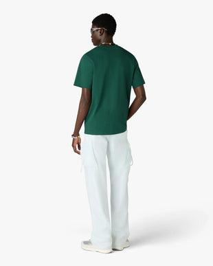 Dark Green Tennis Club Icon Short Sleeve T-Shirt