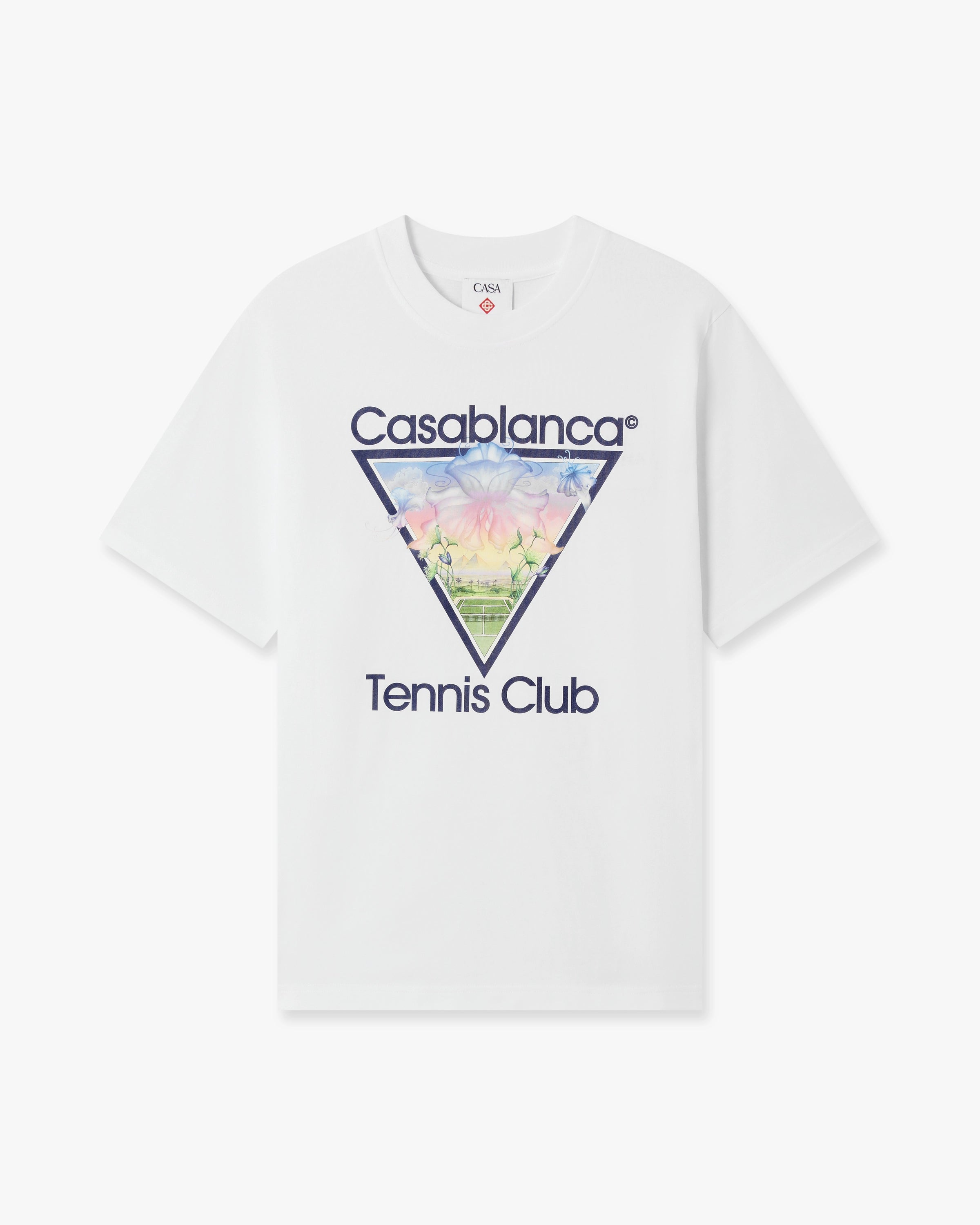 T-shirt blanc à manches courtes Tennis Club Icon