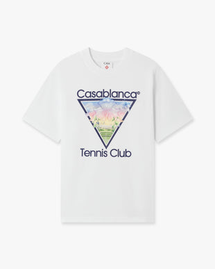 White Tennis Club Icon Short Sleeve T-Shirt