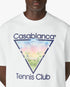 T-shirt blanc à manches courtes Tennis Club Icon