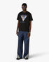 Black Monde Perdu Tennis Club Icon Short Sleeve T-Shirt