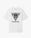 White Monde Perdu Tennis Club Icon Short Sleeve T-Shirt