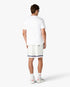 White Monde Perdu Tennis Club Icon Short Sleeve T-Shirt