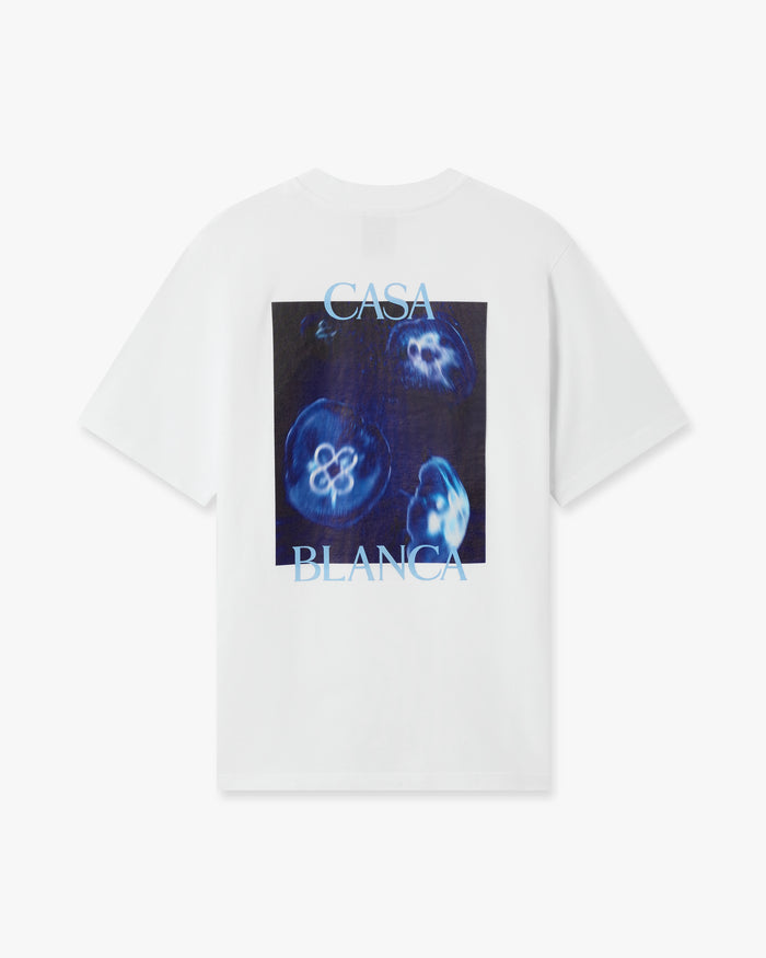 White Meduse Short Sleeve T-Shirt
