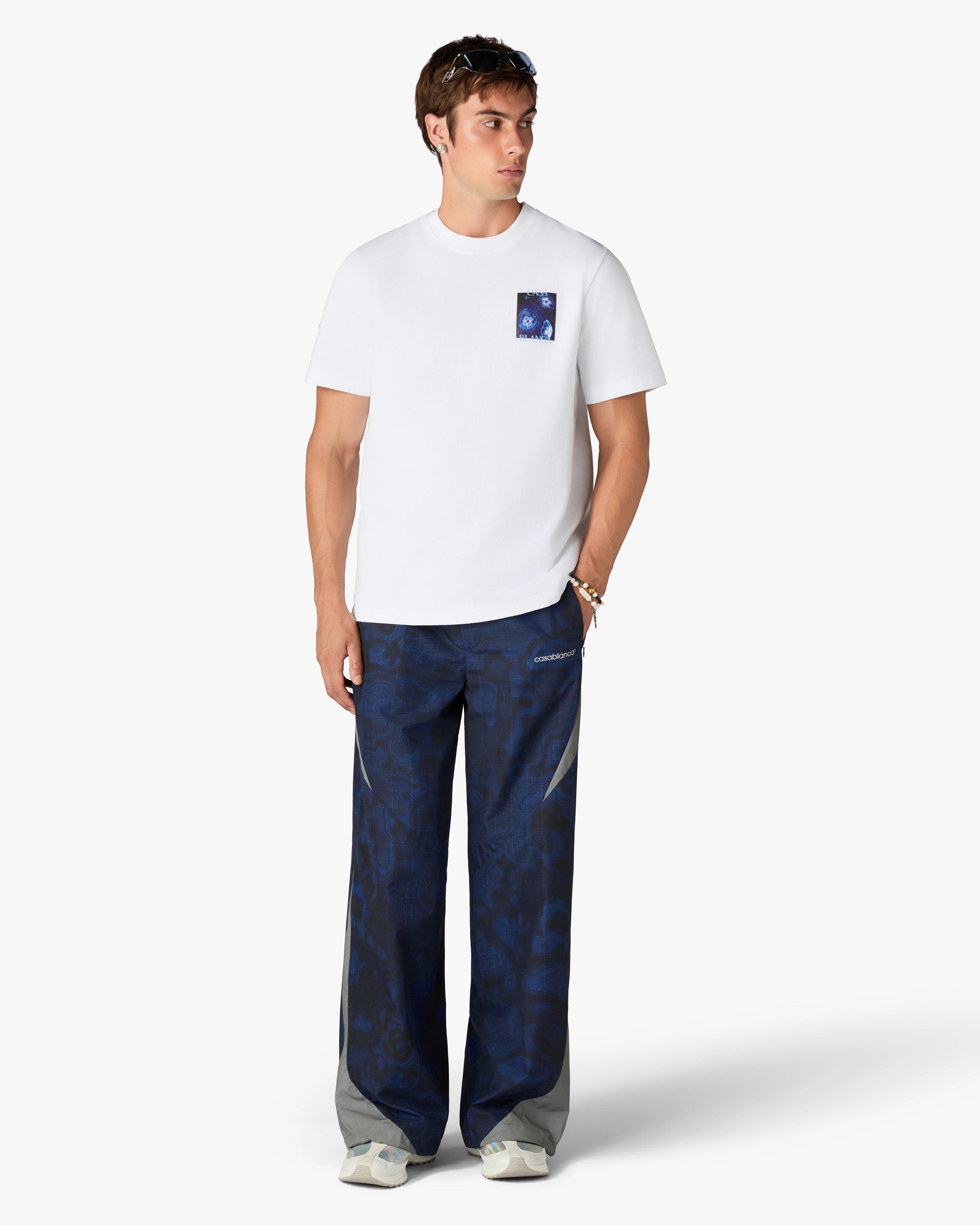 White Meduse Short Sleeve T-Shirt