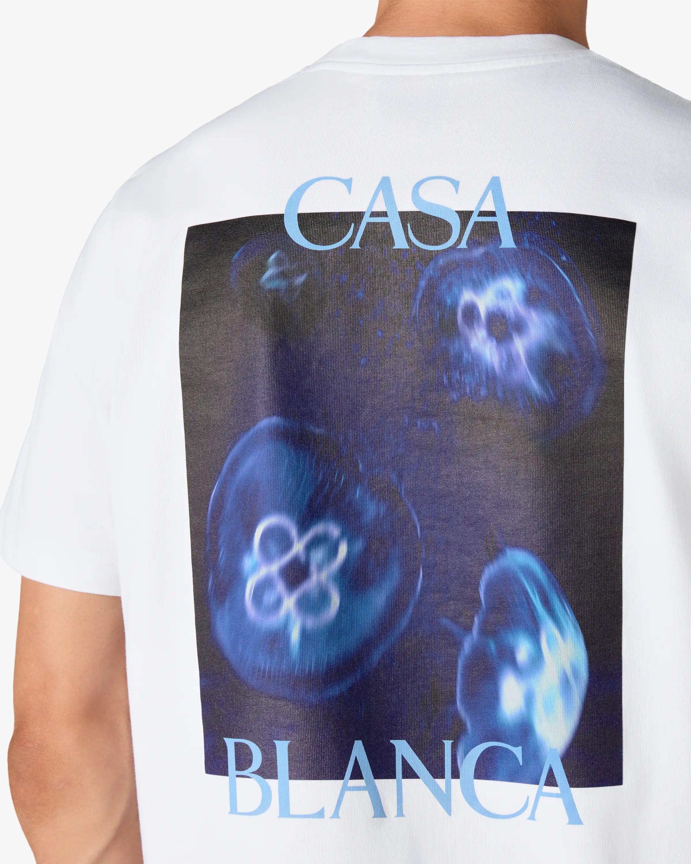 White Meduse Short Sleeve T-Shirt