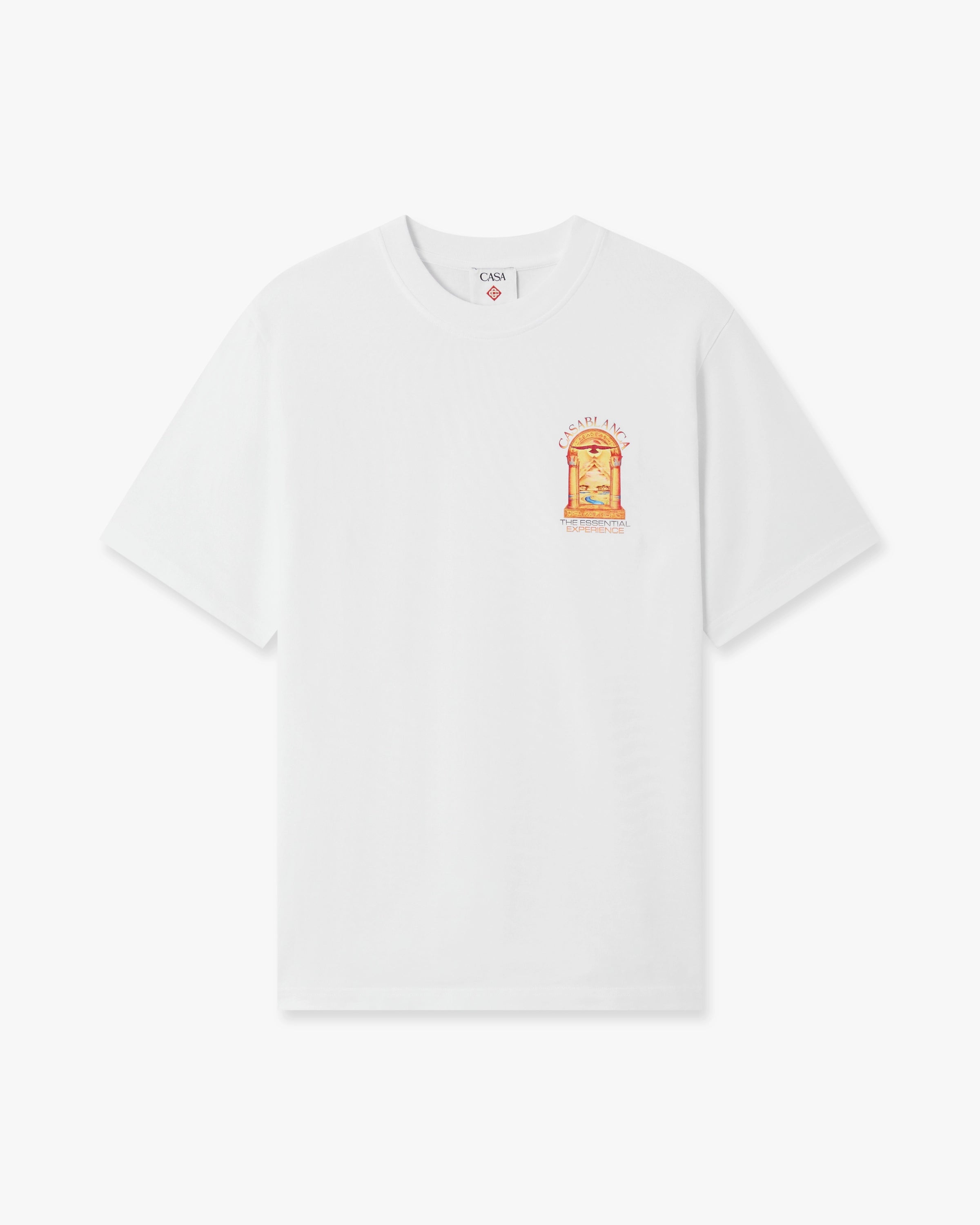 White Hermons Mirage L'Arche Short Sleeve T-Shirt