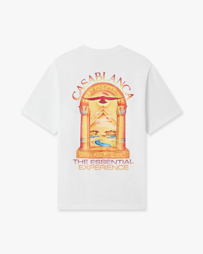 White Hermons Mirage L'Arche Short Sleeve T-Shirt