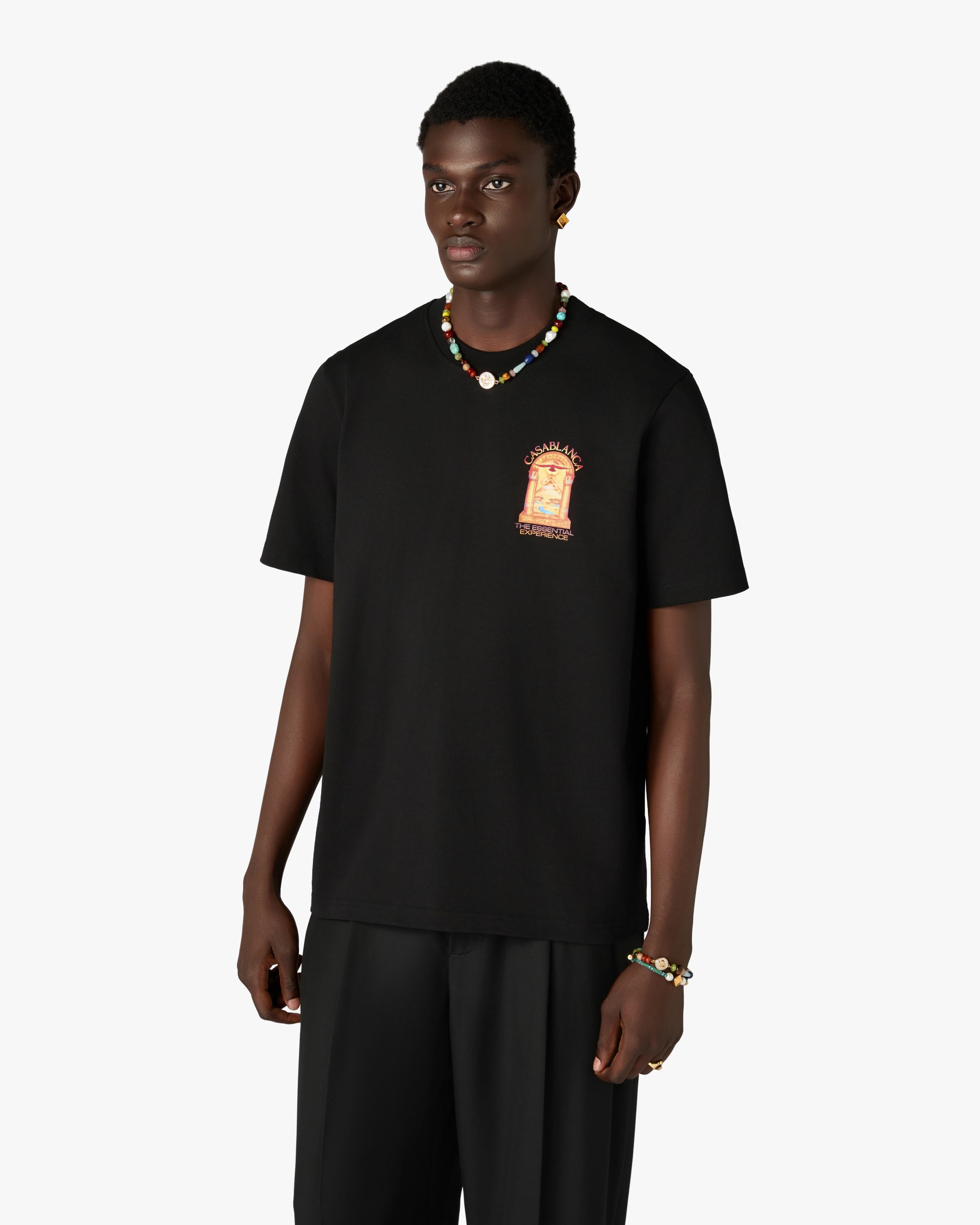 Black Hermons Mirage L'Arche Short Sleeve T-Shirt
