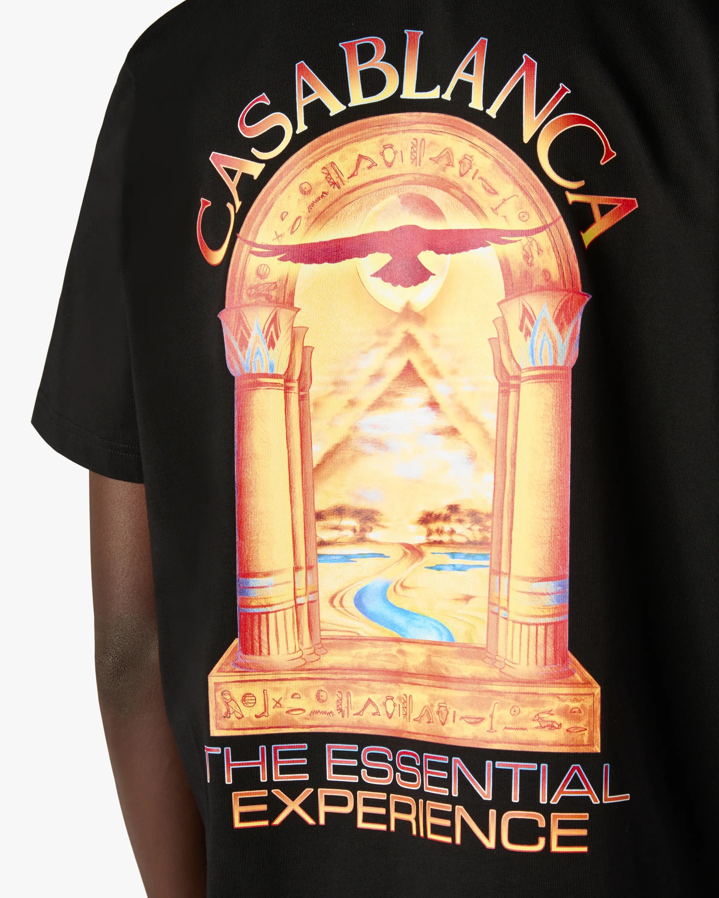 Black Hermons Mirage L'Arche Short Sleeve T-Shirt