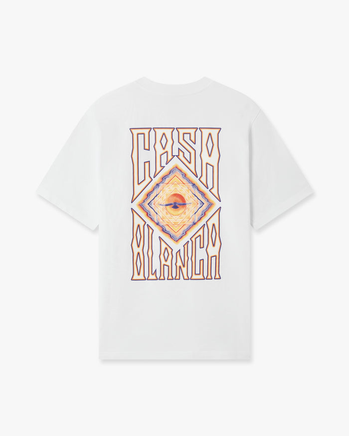 White Hermons Mirage Short Sleeve T-Shirt