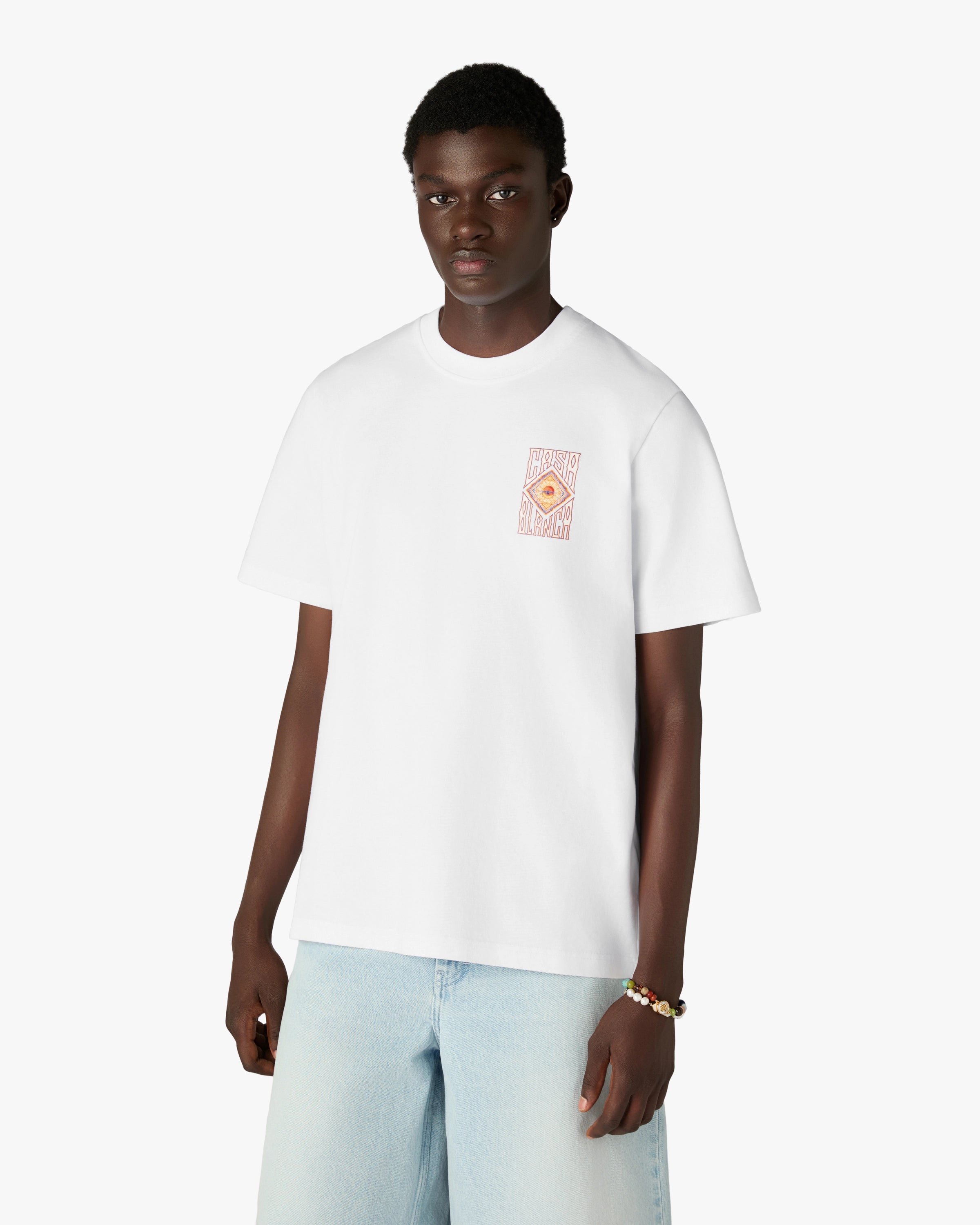 White Hermons Mirage Short Sleeve T-Shirt