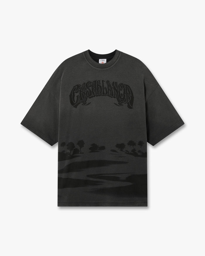Black Sands Washed Oversized Short Sleeve T-Shirt