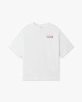 T-shirt à manches courtes blanc oversize Casa Racing