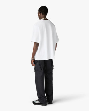 White Casa Racing Oversized Short Sleeve T-Shirt